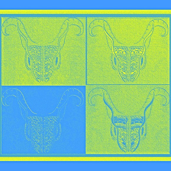 Demon Bunny 2 Art Print - Picture 12 of 15